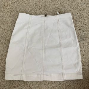 White Free People Skirt